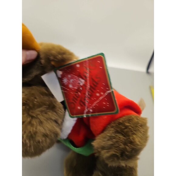 Dan Dee 2002 Snowflake Friends Moose Stuffed Plush Christmas 16" - Picture 4 of 6
